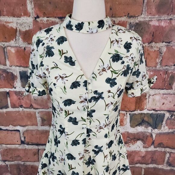 𝅺english Factory dress NEW fit & flare S - Picture 3 of 9